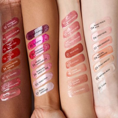 Хидратиращ гланц за устни в кестенявокафяв нюанс  KIKO Milano 3D Hydra Lipgloss 20 Chestnut 6.5 ml