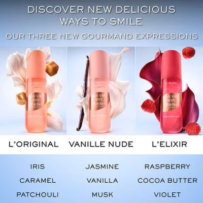 Ароматен спрей за коса и тяло с ванилия и жасмин  Lancôme La Vie Est Belle Vanille Nude Hair & Body Mist 100 ml